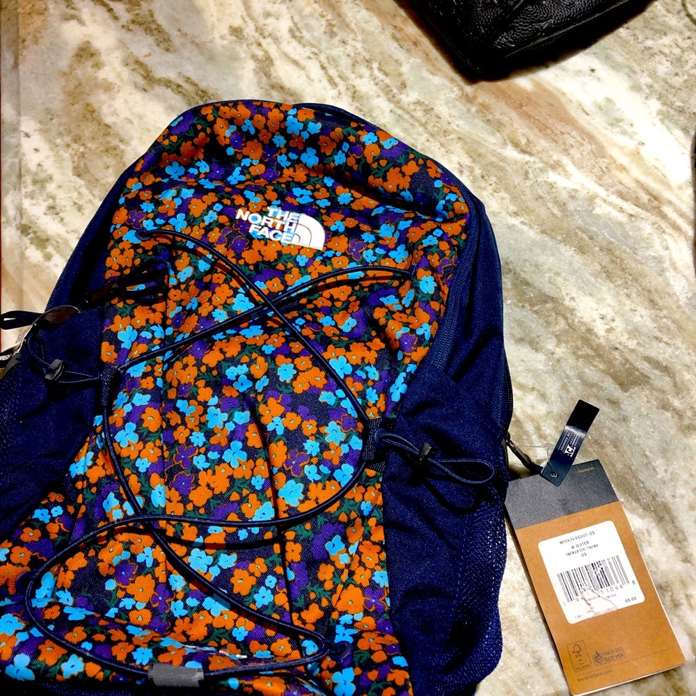 New book bag with tags